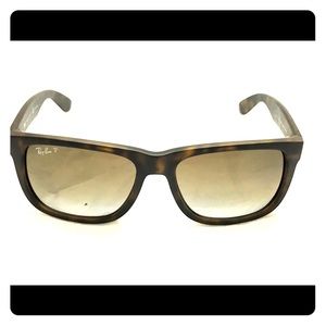 Unisex Ray-Ban Turquoise Justin Sunglasses